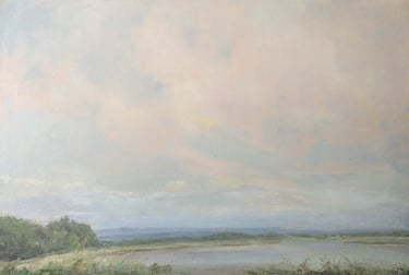 Soaring Summer Breeze - Painting by Mary Kersell