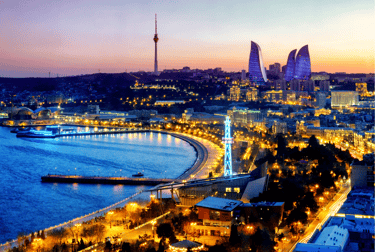 Bakú, Azerbaiyán.