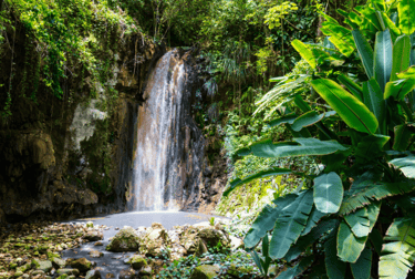 Cascada en Santa Lucía