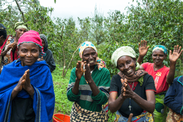 Mujeres en Ruanda