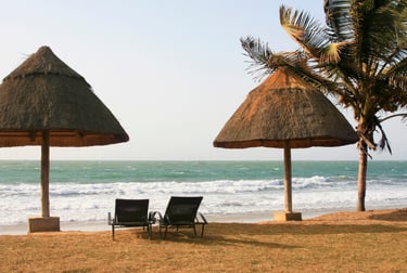 Playa en Gambia