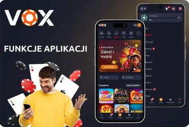 Vox Casino Aplikacja Polska 2025: 650% + 500 FS na Mobilne