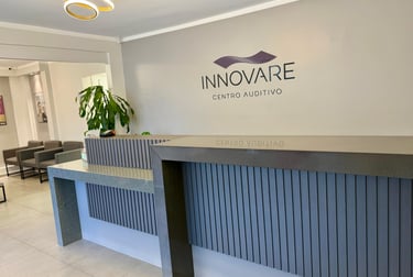 Recepção da Innovare Centro Auditivo