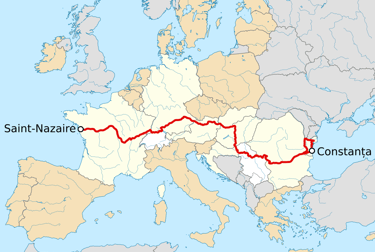 eurovelo 6 carte