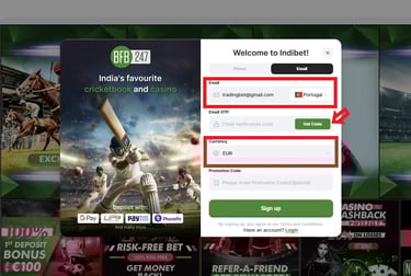 register account OrbitX