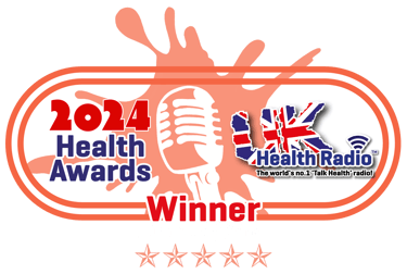 Mark Lintern - Health UK Radio Award 2024 logo