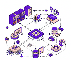 Workflow of Strategy, planning and deployment of a project process