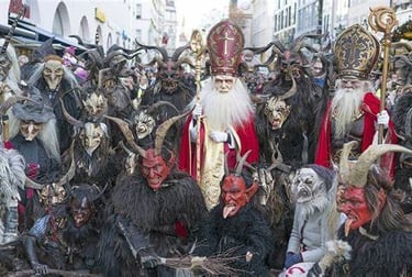 Krampus Parade in Vienna