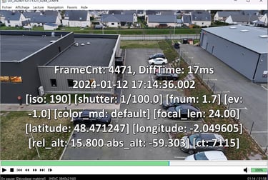 Télémétrie drone