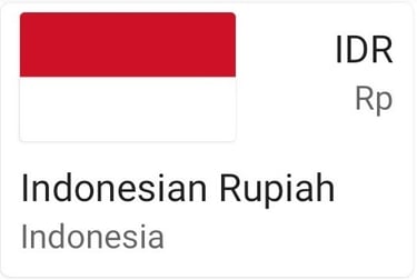 Indonesian Rupiah currency note - IDR - Indonesia money image