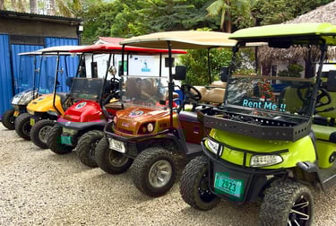 Golf Cart Rental Playa Potrero Costa Rica