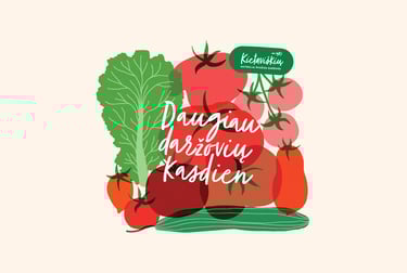 Kietaviškių merch krepšys su daržovėmis Ugnė Ugenskaitė-Joskaudė datflamie