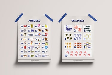 Ugdymo meistrai edukacininiai plakatai Ugnė Ugenskaitė-Joskaudė datflamie