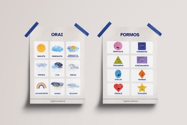 Ugdymo meistrai edukacininiai plakatai Ugnė Ugenskaitė-Joskaudė datflamie