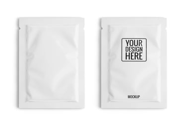 a picture of create your design here on aluminium sealer bag
