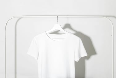 100% cotton fabric texture for premium blank t-shirts.
