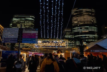 Marche de Noel à la Défense Paris