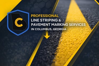 Professional Line Striping & Pavement Marking Services in Columbus, Georgia