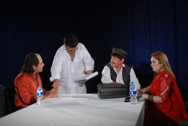Jahangir Jani ,Falak Ch & Saleem Murad on Pashto Film Munafiq Set