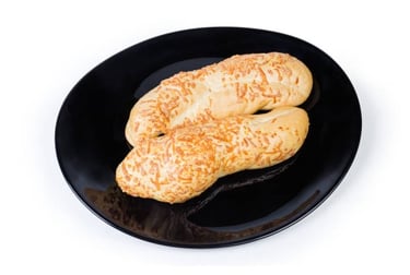 Biscoito de polvilho com queijo parmesão
