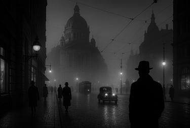 Berlin bei Nacht in den 1920er Jahren – Atmosphäre wie in ‚Der nasse Fisch‘