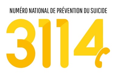 logo numéro suicide 3114