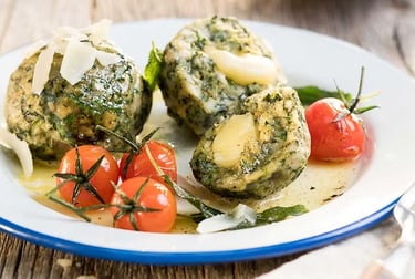 Spinatknödel