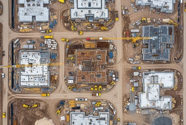 ortho mosaïque de chantier 1