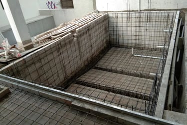 pembesian kolam renang standar SNI oleh dayanapool