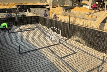 pembesian kolam renang standar SNI oleh dayanapool