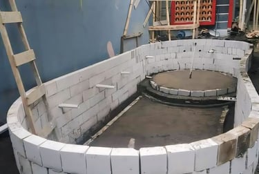 Kontraktor DayanaPool merancang kolam Jacuzzi custom