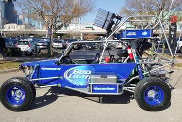 Bud Light slinger vehicle.
