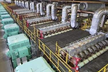 342 MW, 60 Hz. HFO Power Plant