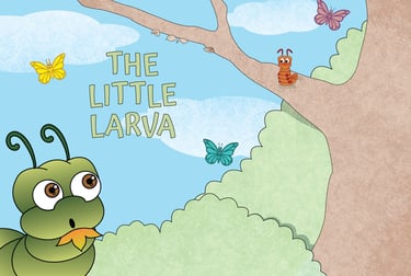 The Little Larva poster