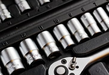 Dental equipment detail for office staff training