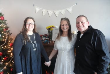 Spellbound Ceremonies intimate home wedding