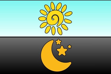 Sun and Moon