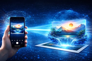 Scan our products and watch them come to life in real time