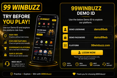 99winbuzz demo id