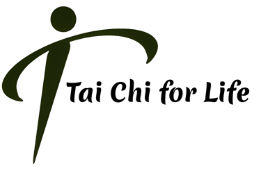Tai Chi for Life logo featuring a stylized figure performing pose