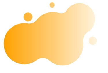 eine gelbe Grafik, die aussieht, wie ein Farbklecks.