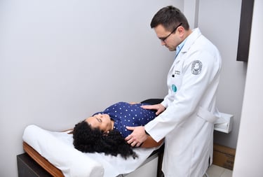 analisando a paciente com calculos biliares