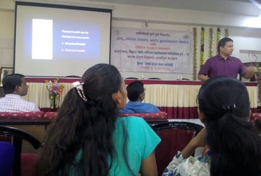 Health project for girl students