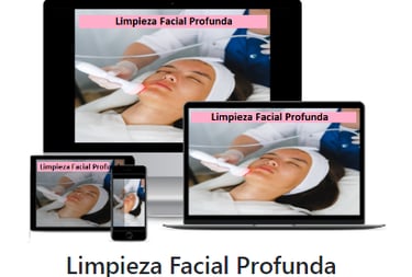 curso de limpieza facial profunda