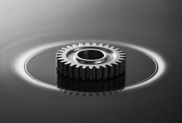 A gear signifying operations