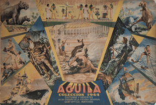 Aguila Coleccion 1944 Sports Card Album