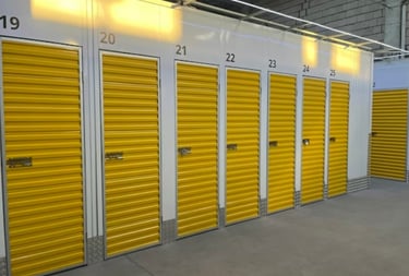 Yellow containers