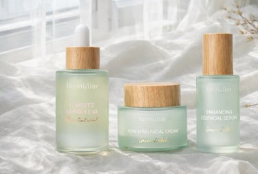 organic and natural cosmetic formulations