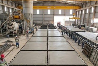 Placas pre moldadas - Grupo Traco