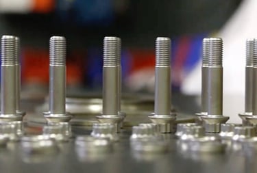 Aerospace engineer performing reverse engineering on aircraft structural parts